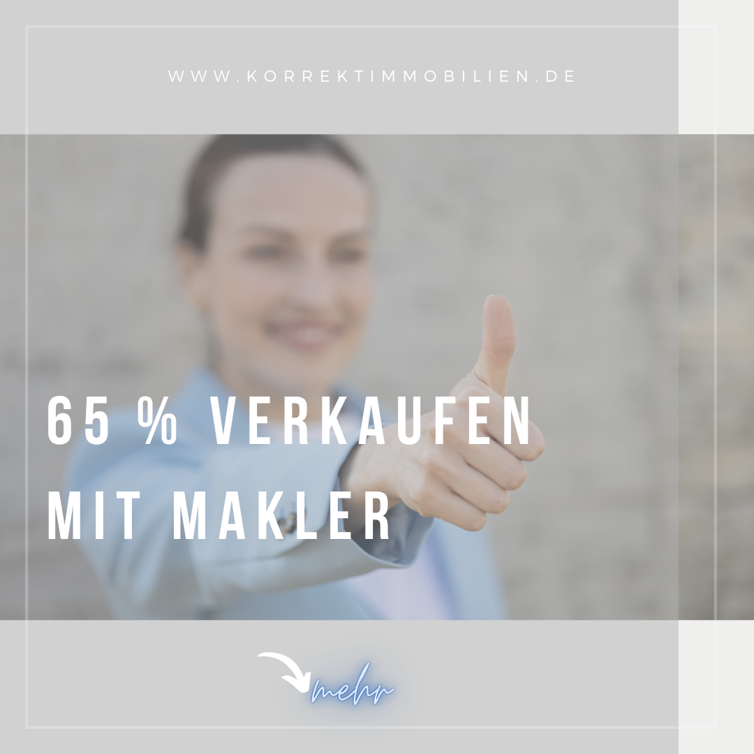 verkaufen mit Makler
