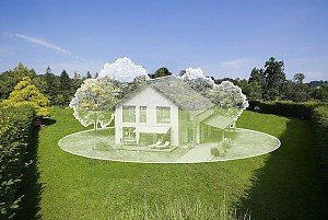 Immobilie auf Grundstück