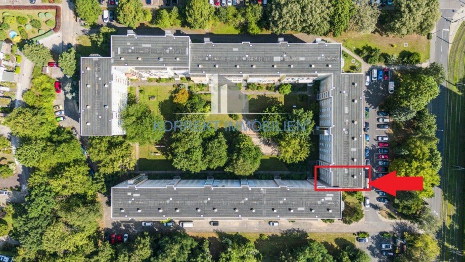 Draufsicht Erdgeschosswohnung Dresden