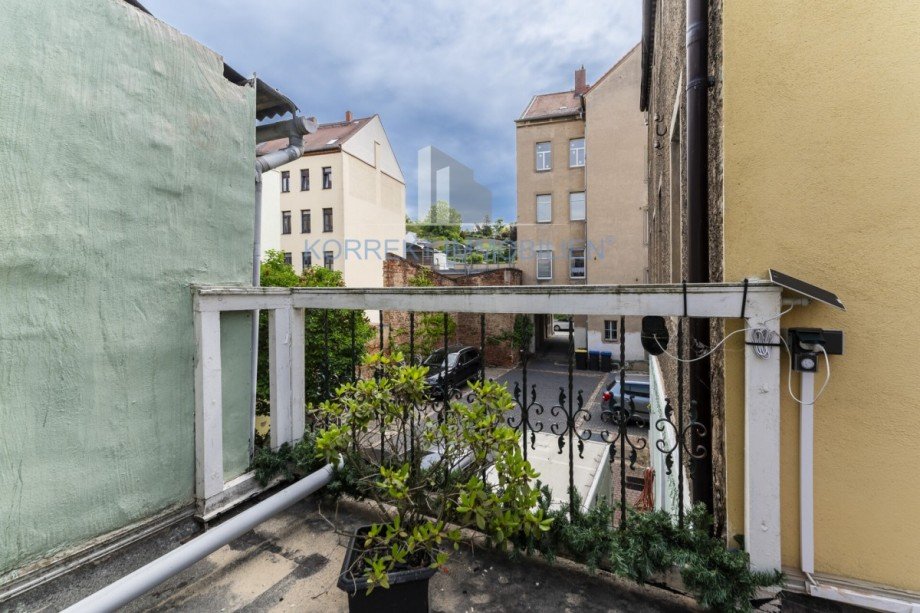 Dachterrasse R�ckgeb�ude Mehrfamilienhaus Mei�en