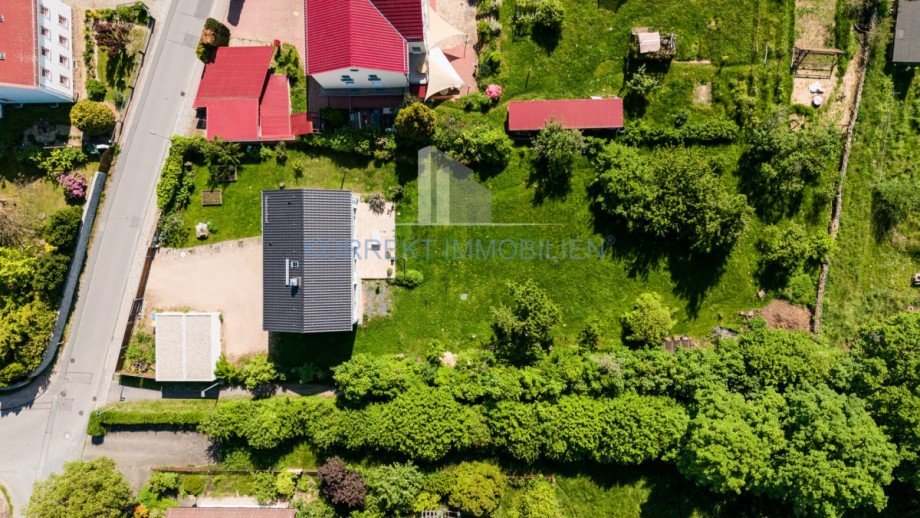 Draufsicht Einfamilienhaus Radebeul