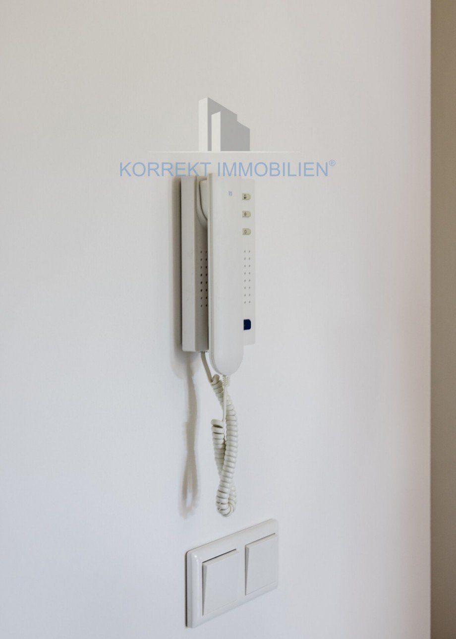 Detail Gegensprechanlage Maisonettewohnung Dresden