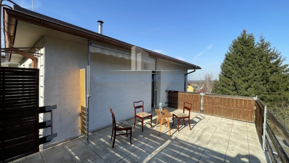 Terrasse Einfamilienhaus Gro�kmehlen