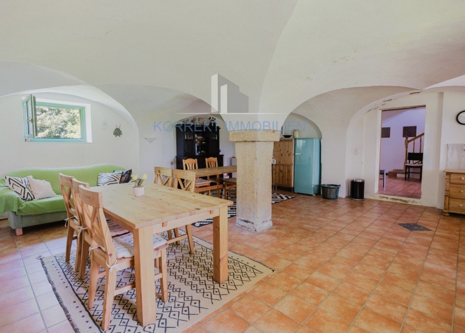 Gew�lbezimmer Bauernhaus Struppen