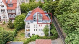 Hauptbild Single-Maisonette in Trachau/Wilder Mann. Über den Dächern Dresdens mit Balkon & Panoramablick.