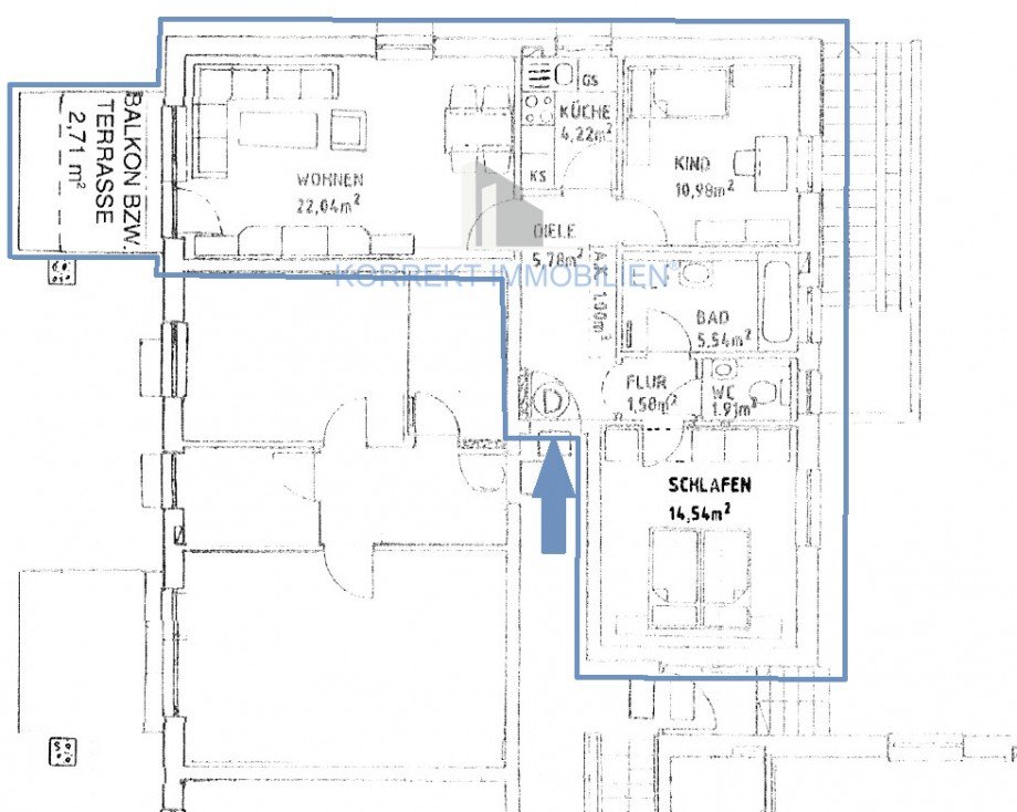 Grundriss Etagenwohnung Dresden