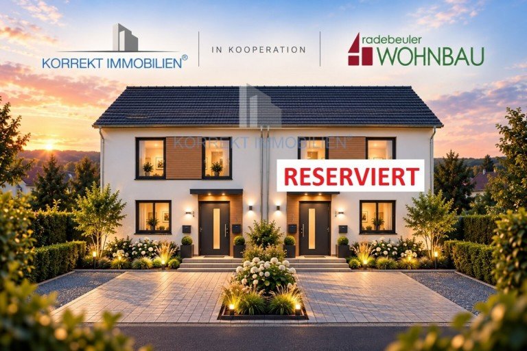 Doppelhaus projektiert - Beispiel -reserviert Radebeul - Radebeul Doppelhaush�lfte Nur noch eine Haush�lfte verf�gbar - Moderner Wohntraum in Radebeul | 137 m� Wohnfl�che | Grd. 323 m� I Schl�sselfertig & familiengerecht