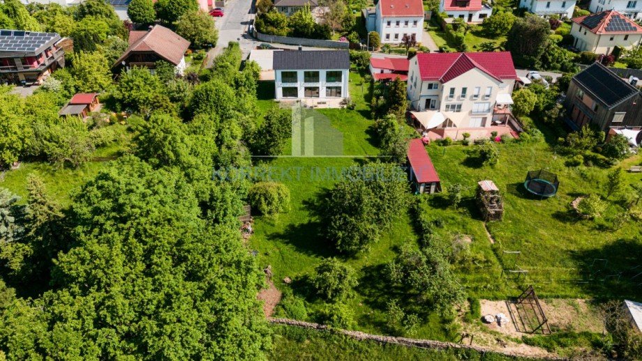 Gartenansicht Einfamilienhaus Radebeul