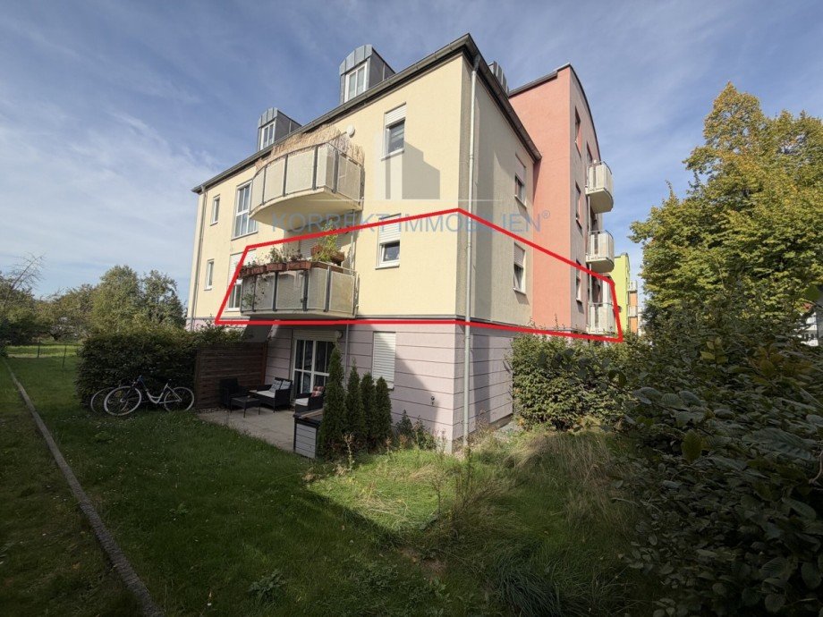 S�dseite Etagenwohnung Coswig