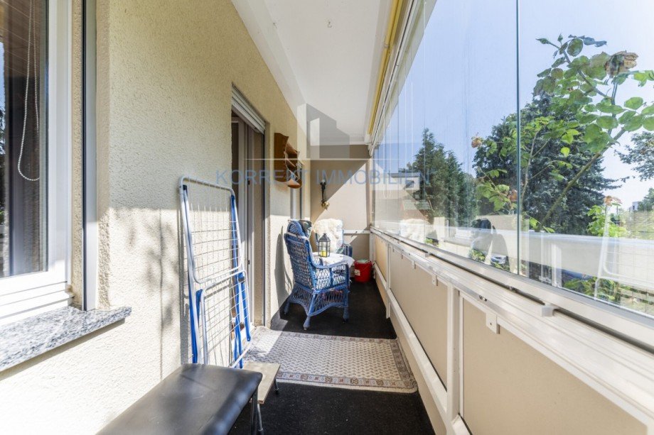 Loggia - Balkon Erdgeschosswohnung Dresden