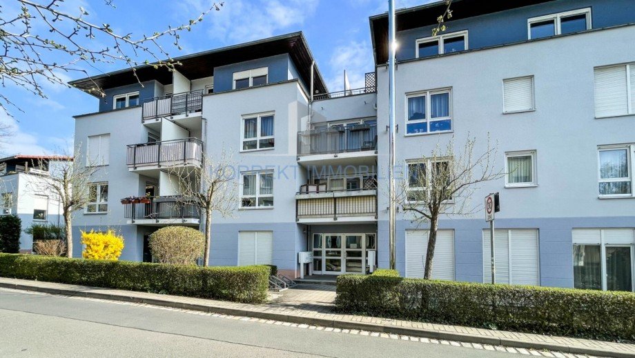 Blick auf den Eingang Terrassenwohnung Dresden