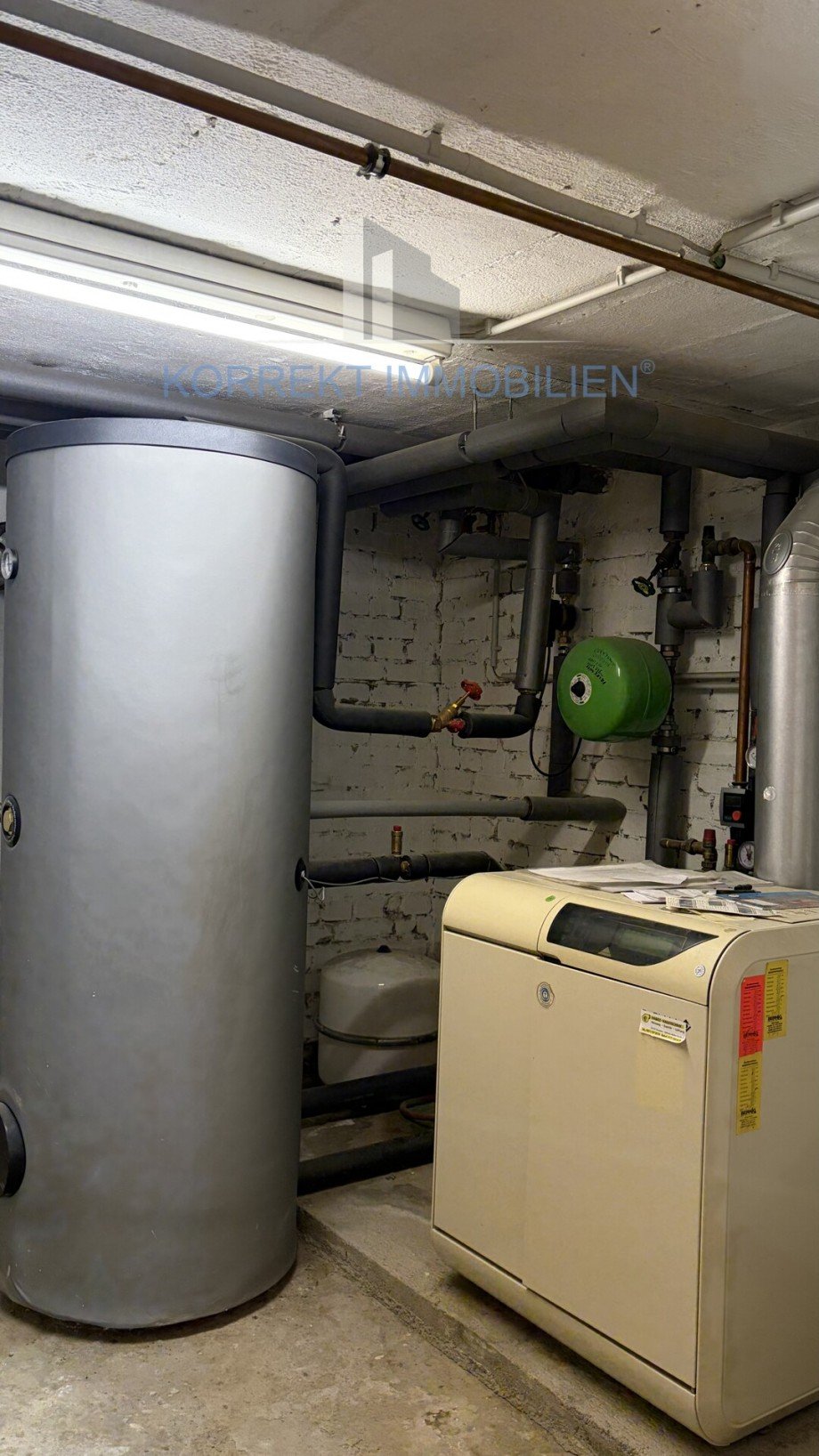 Heizung im Keller Etagenwohnung Dresden