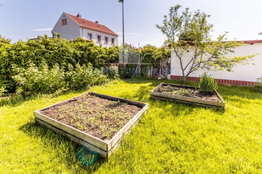 Gartenansicht Einfamilienhaus Radebeul