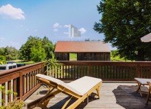 Sonnenterrasse �kologisch sanierter Dreiseitenhof in Alleinlage | 11.592 m� Grundst�ck | Ferienwohnungen | Nationalpark S�chsische Schweiz in Struppen, bei Pirna - unweit der LH Dresden. Wohnen, wo andere Urlaub machen.