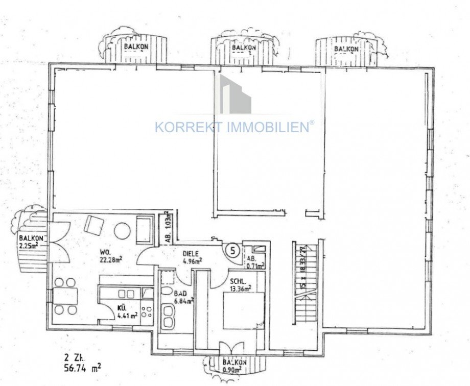 Grundriss Etagenwohnung Coswig