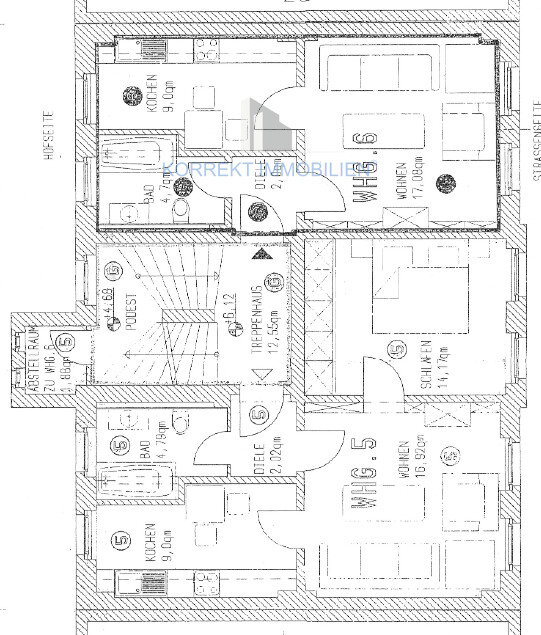 2. Obergeschoss Mehrfamilienhaus Mei�en
