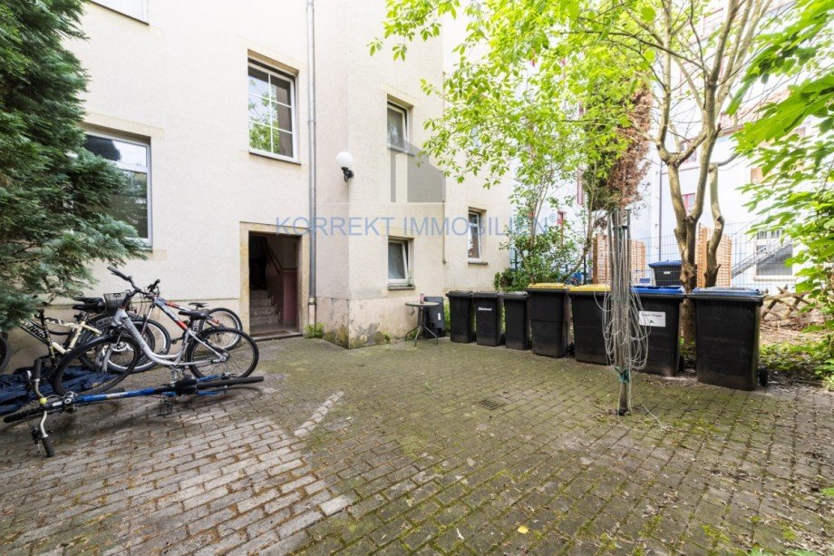 Hofansicht Mehrfamilienhaus Mei�en