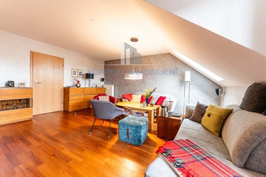 Wohnzimmer Maisonettewohnung Weinb�hla