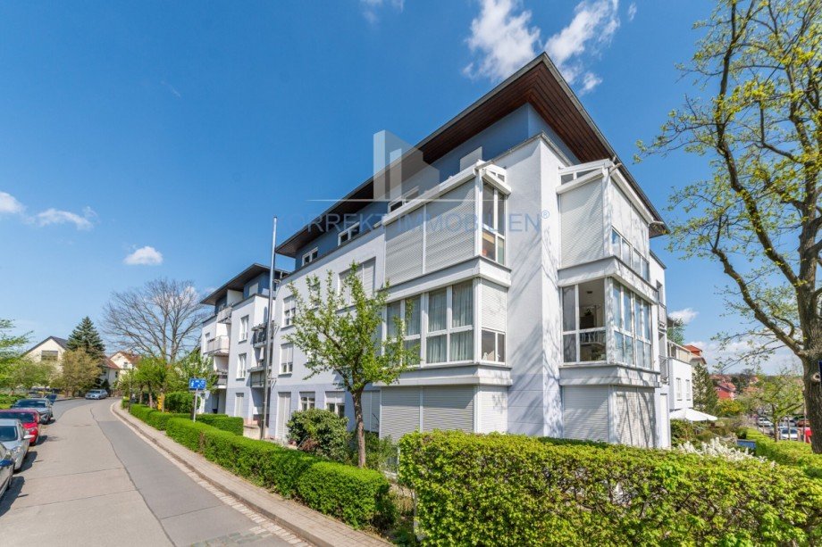 Au�enansicht Terrassenwohnung Dresden