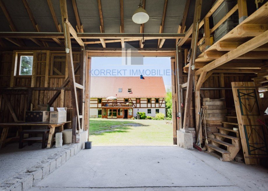 Scheune mit Heuboden Bauernhaus Struppen