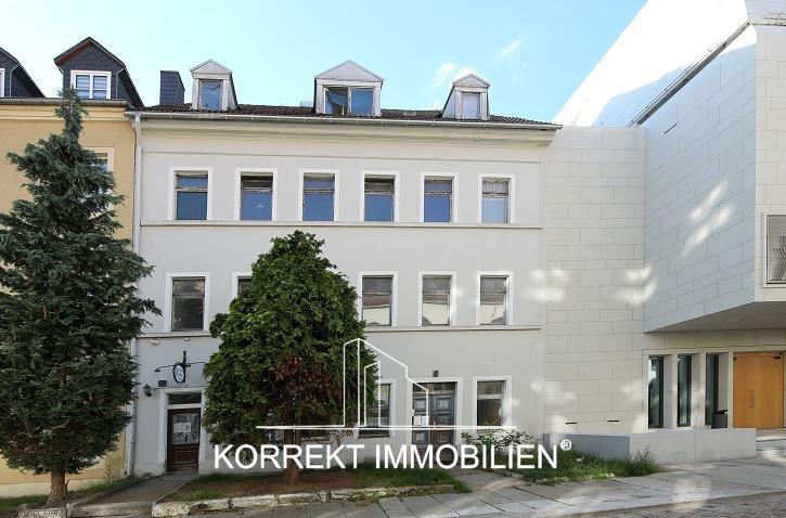 Ansicht Vorderhaus Mehrfamilienhaus Freiberg