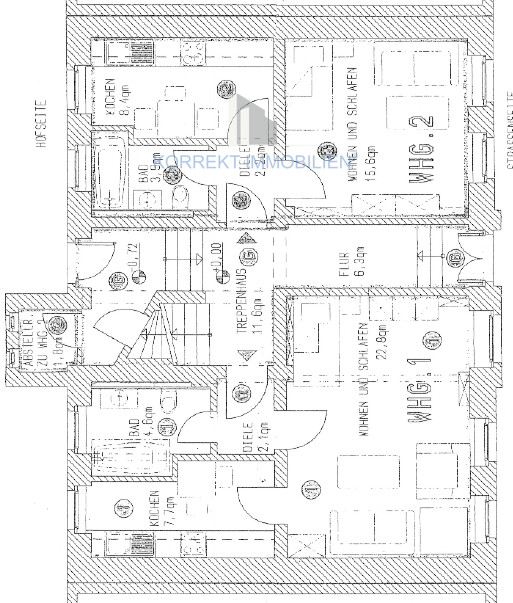 Erdgeschoss Mehrfamilienhaus Mei�en