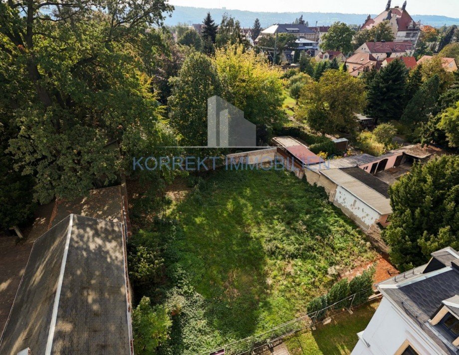 Luftbildaufnahme Wohngrundst�ck Radebeul
