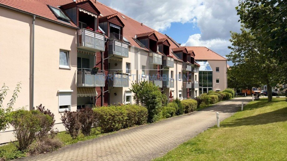 gr�nes Umfeld Wohnung Bannewitz