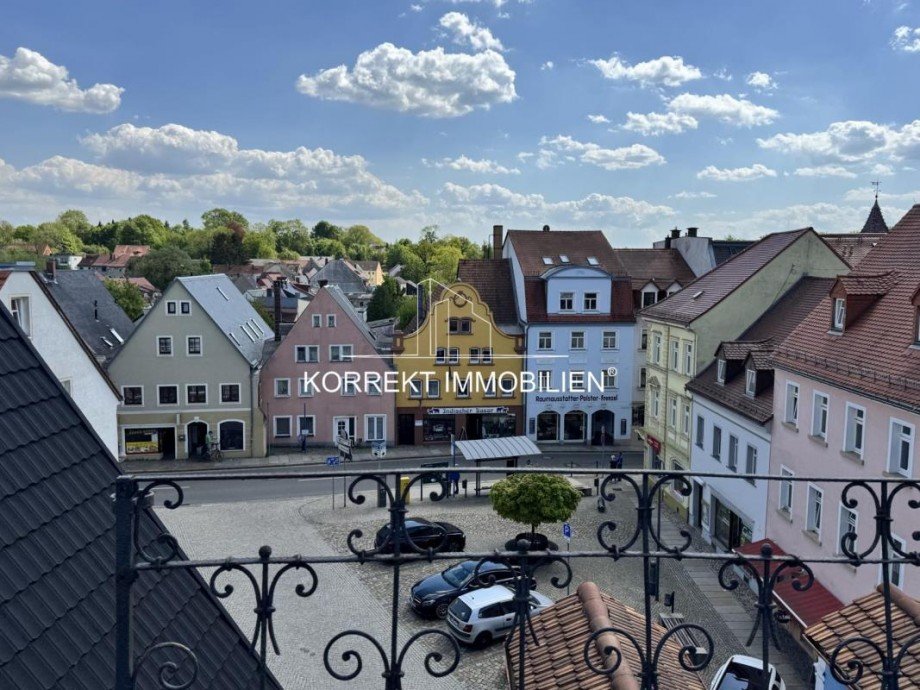 Ausblick Wohn- / Gesch�ftshaus Pulsnitz