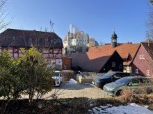 Blick auf die Burg Hohnstein Fachwerkhaus in Hohnstein (S�chs. Schweiz) - Denkmal zum Sanieren in herrlicher Ortslage - Wohnhaus/ Ferienhaus/ etc.