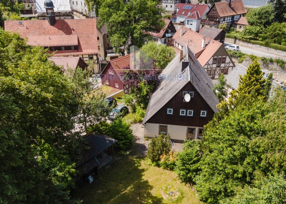 Gesamtansicht Bauernhaus Hohnstein
