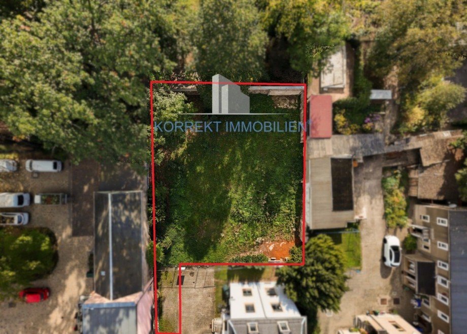 Draufsicht Wohngrundst�ck Radebeul