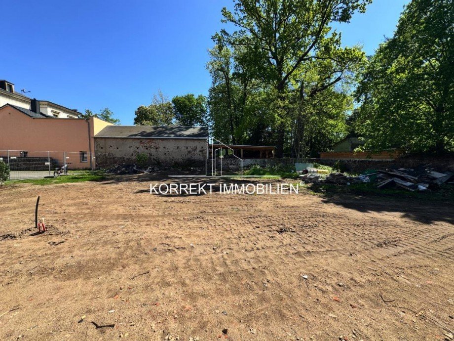 Blick nach Osten Wohngrundst�ck Radebeul