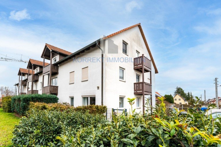 Objektansicht Weinb�hla Maisonettewohnung ERFOLGREICH VERKAUFT: Attraktive 4-Zimmer-Maisonettewohnung in Weinb�hla.