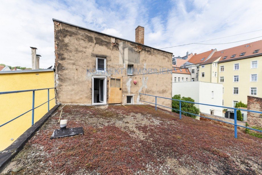 Dachterrasse Seitengeb�ude Mehrfamilienhaus Mei�en