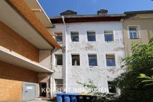 Ansicht R�ckseite Vorderhaus Attraktives Investment: Umnutzung eines Mehrfamilienhauses zu modernen Studentenapartments