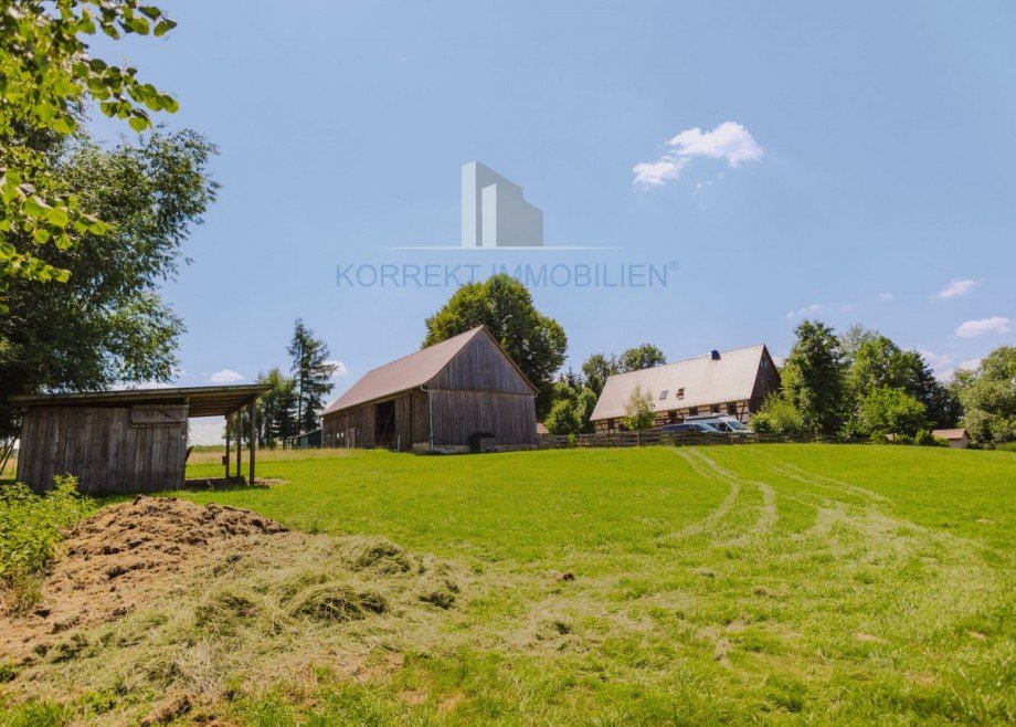 Gesamtansicht Bauernhaus Struppen