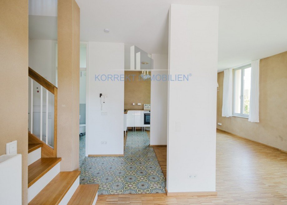 Treppe ins DG Maisonettewohnung Dresden