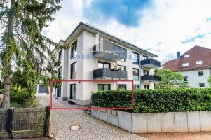 Hauptbild Vermietete 3-Zimmer-EG-Wohnung mit Terrasse, Garten und Garage in Radebeul - topmodern & energieeffizient!