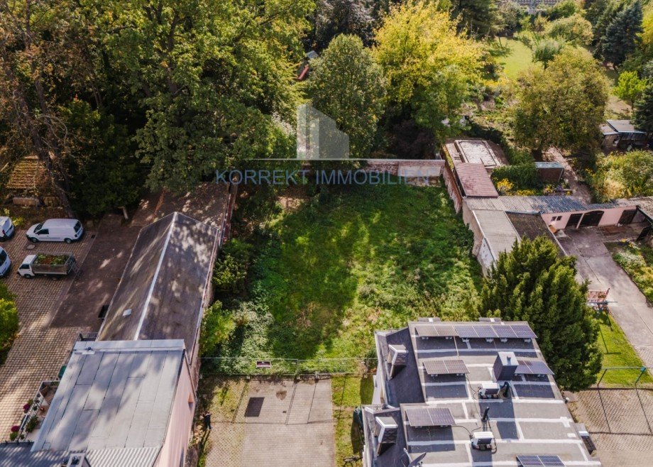 Luftbild Gesamtfl�che Wohngrundst�ck Radebeul