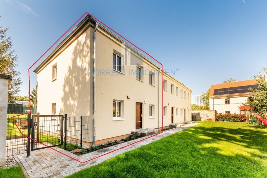 Haus A Eingangsbereich Reihenhaus Dresden