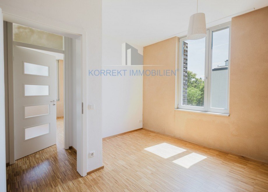 Schlafzimmer im Dachgeschoss Maisonettewohnung Dresden