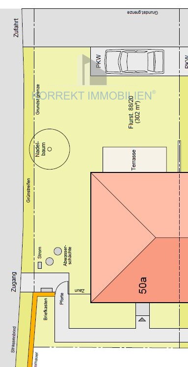 Lageplan Reihenhaus Dresden