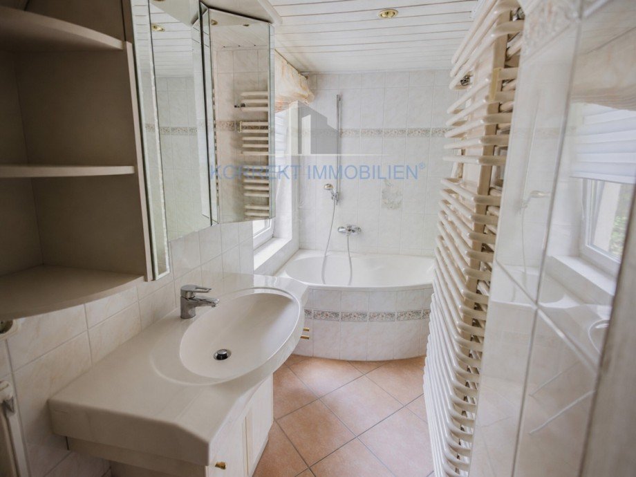 Badezimmer Doppelhaush�lfte Coswig