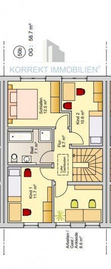 Obergeschoss Schl�sselfertig zum 1. Juni 2026: Top-Reihenmittelhaus mit Garten & S�dwest-Terrasse | 5 Zimmer | A+ Effizienz | KP: 5.239 EUR/qm.
In Dresden-Zschertinitz (Unin�he)