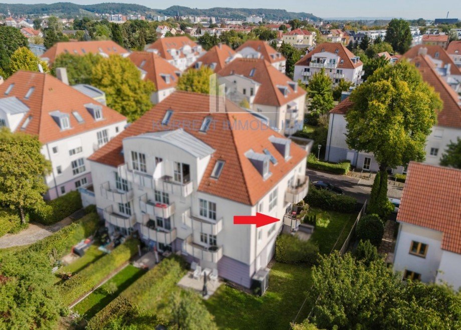 nahes Umfeld Etagenwohnung Coswig