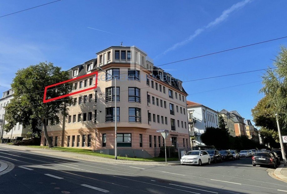 Au�enansicht - Detailansicht Etagenwohnung Dresden / Cotta