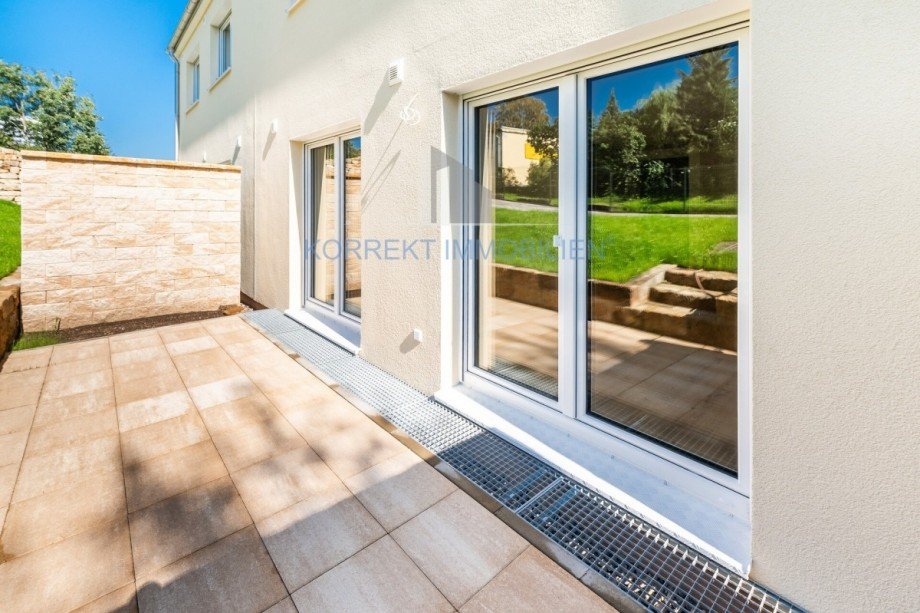 Terrassenansicht Wohnanlagen Dresden