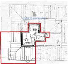 Grundriss DG Single-Maisonette in Trachau/Wilder Mann. �ber den D�chern Dresdens mit Balkon & Panoramablick.