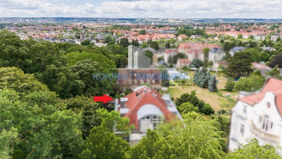 Panoramablick �ber Dresden Dachgeschosswohnung Dresden